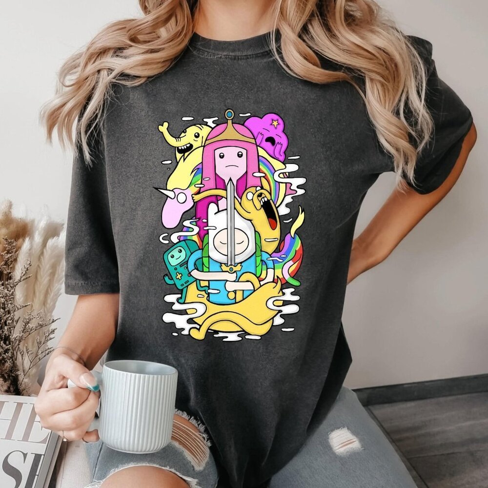 Adventure Time Shirt Finn And Princess Bubblegum Adventure Time Shirts